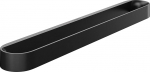 hansgrohe WallStoris 27926670 R&auml;tikuhoidja 58,1 cm Vannitoatarvikud Puurimata vannitoatarvikud Vannitoatarvikud Matte Black