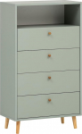 Schildmeyer Bjarne Highboard 158675 Pistaatsia 60,2 x 33 x 104,4 cm