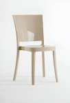 Lucienne Silla Extra Bright Cappuccino Pol&uuml;karbonaat - 4 tooliga pakett
