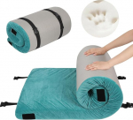 REDCAMP Camping Memory Foam madrats, kaasaskantav Roll Up Travel Matratsi magamispadi koos kandekotiga p&otilde;randale Hall 191x76 /191x97 cm