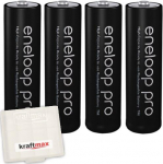 Kraftmax Panasonic Eneloop Pro XX AA/Mignon patareid 3. p&otilde;lvkonna 2550 mAh k&otilde;rge v&otilde;imsusega, 4 tk.