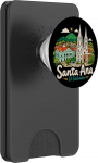 Handgezeichneter Weihnachtsmann Ana EL Salvador Reise-Landmark-Geschenk PopSockets PopWallet f&uuml;r MagSafe