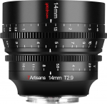 7artisans 14 mm T2.9 Full Frame 114&deg; Wide Angle Lens, Compatible with Nikon Z5 Z6 Z7 Z6II Z7II Z9, Black