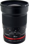 Rokinon 35mm F1.4 AS UMC Wide Angle Lens for Sony E-Mount (NEX) (RK35M-E)