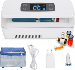 CGOLDENWALL 12 hours M-Cool Portable Insulin Cooler Drug Reefer Mini Medicine Refrigerated Box Car USB Charging Refrigeration Space 175 * 60 * 26mm (Battery working 12 hours)