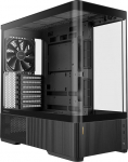 ANTEC Constellation C6 Curve Air ATX Midi Tower arvutikapp - Panoraamaklaasist disain, k&otilde;rge &otilde;huvooluga m&auml;ngukapp, karastatud klaas, must