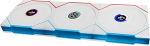 Lian Li UNI FAN TL juhtmevaba LCD ventilaator 120 mm RGB - pakett 3 valge | PWM, 26 ARGB LED-i, kuni 1900 rpm, pistikupesa s&uuml;steem, suur &otilde;huvool, vaikne ja madal vibratsioon.