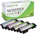 Kineco 117A Toner Set Compatible with HP Color Laser MFP 179fwg 178nwg 150nw 179fnw 178nw 150a W2070A W2071A W2072A W2073A (Black, Cyan, Magenta, Yellow)