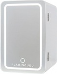 Flamingueo v&auml;ike k&uuml;lmik 6,5 L - k&uuml;lmik LED ja peegel, 12 V/220 V, nahahooldusj&auml;&auml;kapp, minik&uuml;lmik, kosmeetika, nahahooldus