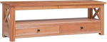 vidaXL Massiivne mahagonipuust TV-kapp Lowboard TV-m&ouml;&ouml;bel Lauaplaat Sideboard TV-laud TV-kapp HiFi-kapp 115 x 30 x 40 cm
