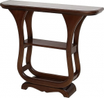 PQXQZ Rustikaler Konsolentisch H&ouml;lzerner Flurkonsolentisch mit Stauraum Beistelltische f&uuml;r Flur Eingangsbereich und Wohnzimmer