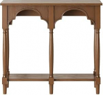 RYUQW3RE Eingangstisch, 2-stufiger schmaler Konsolentisch aus Holz, Regaltisch for den Flur Konsolentisch