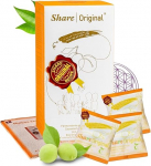 Share Original Fermented Plum Pack of 10 | Share Swiss Fermented WellBeing | Green Plums/Japani aprikoosid on vegan, laktoosivabad