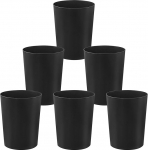 Cetomo 7,2 L x 6 pr&uuml;gikasti, pr&uuml;gikast, pr&uuml;gikast, pr&uuml;gikast paberij&auml;&auml;tmete jaoks, kontoris, magamistoas, plastist (PP), must, 7,2 L (21 x 17,3 x 26,5 cm), komplekt 6 tk.