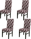 Chair Cover Set, Universal Stretch, Elastic Protective Slipcovers for High Back Chairs, Dining Room, Wedding Banquet, Party Decoration