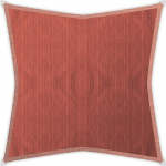 Windhager Sunsail Adria Square Terracotta, p&auml;ikesekaitse, UV-kaitse, ilmastikukindel ja hingav, 3,6 x 3,6 m
