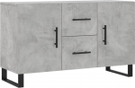 vidaXL k&uuml;ljepaneel Betoon Hall 100 x 36 x 60 cm Puitmaterjal