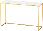 OHKITA K&uuml;ljelauad Modern konsoollaud Kuldne pikk laud Marmorist diivanilaud Lihtne kokku panna elutoa koridorile 31,4 tolli