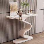 Konsolentisch - Moderner Sofatisch f&uuml;r Wohnzimmer, vielseitiger Akzenttisch f&uuml;r hinter der Couch, stilvolles Konsolendesign, funktsionaalne Eingangsm&ouml;bel