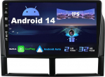 SXAUTO Android 12 IPS autoraadio Jeep Grand Cherokee WJ (1998-2004) - Sisseehitatud CarPlay / Android Car - Tagurduskaamera tasuta - 2G + 32G - Juhtrattajuhtimine DAB Fast Boot WiFi DSP - 2 DIN 9