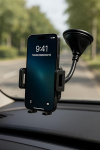 Auto parim mobiiltelefoni hoidik Apple Iphone 8 / 7 / X ja Samsung S8 S7 HTC, Nokia, Blackberry, Nexus suurus 135mm Long