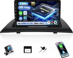 SIXWIN Qualcomm 8 Core 4+64G SIXWIN Android 15 autoraadio koos CarPlay/Android Car/DSP-ga BMW X3 E83 (2004-2012), 1280 x 720, HD 9-tolline puuteekraan koos WiFi6 GPS Bluetooth FM/RDS EQ + tagurdamine
