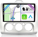 [8GB + 256GB] Android 13 autoraadio Ford Focus (2006-2011)-[Integreeritud CarPlay/Android Car/DSP/GPS]-9-tolline IPS puuteekraan CAM+MIC-DAB/Mirror Link/Bluetooth 5.0/AHD/360 Camera/WiFi/USB/4G