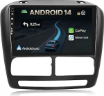 9-tolline Android 14 autoraadio Fiat Doblo/Opel Combo Seat Exeo jaoks koos juhtmevaba Apple CarPlay Android auto peeglilink GPS navigatsiooniga Bluetooth 5.0 WiFi USB navigatsioon FM + tagurduskaamera