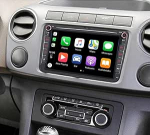 Double DIN autoraadio VW Amarok 2010-2016, 7-tolline IPS autokuvar koos traadita Carplay Android auto Bluetooth DSP GPS navigatsioon Android 14 Stereo WiFi tagurduskaamera Mirror Link FM / RDS SWC 2+32G