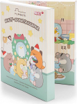 NICI mymochi advendikalender kosmeetika 24 t&uuml;kki 27 x 22 x 5 cm - beež - advendikalender t&uuml;drukutele alates 3. eluaastast, Kawaii j&otilde;ulukalender lastele koos 24 suure kingitusega | 62588