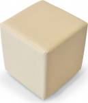 moebel-eins Kubus Cube Seat Stool Stool 39 x 34 x 34 cm Beige