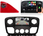 10-tolline Android autoraadio koos GPS-navigatsiooniga + HD tagurduskaamera asendamine NV400 platvormi / &scaron;assii X62 X62B / Vauxhall Opel Movano B Kallur / Renault Master Box Estate MK3 FD JD JV FV EV HV UV ED jaoks