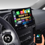 DYNAVIN Android autoraadio satelliitnavigatsioon Mercedes Sprinter Vito Viano W639 A-klassile: 10,1-tolline raadio juhtmevaba Carplay ja Android Car, Head-up Display, sisaldab DAB+, D9-MB10V Premium Flex