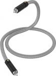 Audiophiles subwooferi kaabel 75 Ohm digitaalne koaksiaal RCA kaabel 6N OCC vask multi varjestatud audiokaabel h&otilde;betatud RCA &uuml;hendusega subwooferi v&otilde;imendi TV HiFi audio (HTD4RCA1m)
