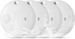 Tracker Tag Key Finder, Smart Tag Key Finder, mis on &uuml;hilduv Apple'iga Kus on? App (ainult iOS) Bluetooth j&auml;lgimisseade pagasile/kohvrile/kottidele/rahakotile (valge, 4 tk)