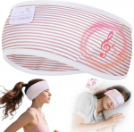 LC-dolida Sleep Headphones Ultra-Soft Bluetooth Headband 4-Way Stretch & No-Slip Yoga Headband koos muusikaga Traadita spordik&otilde;rvaklapid jooksmiseks, j&otilde;usaalis, 15H m&auml;nguaeg, Hi-Fi heli