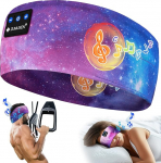 ZUMUSEN Sleep Headphones Headband Bluetooth 5.4, traadita 16-tunnine taasesitus Sleep Headphones Headphones Sleeping meestele ja naistele, k&otilde;rvaklapid mikrofonidega treeninguks, jogginguks, joogaks