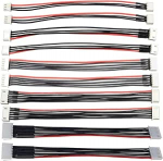 Tasakaalustatud pistik JST-XH 2S 3S 4S 5S 6S Balancer pikenduskaabel 15 cm tasakaalustava kaabliga (2 proovi kohta) 10 tk pakendis
