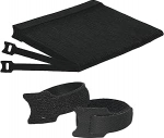 160 St&uuml;ck 15&times;1,2 cm wiederverwendbare Kabelbinder, Kabel-Organizer, verstellbare Kabelf&uuml;hrung, schwarz