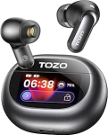 TOZO NC20 Pro Bluetooth k&otilde;rvaklapid m&uuml;ravastase, aktiivsed m&uuml;ravastased k&otilde;rvaklapid nutika puuteekraaniga, LDAC Hi-Res Audio stereobass, 80 tundi aku kestvust, 6 mikro, IPX8 veekindel