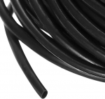 hankekaart 15 m PVC-Kabelschlauch, 1,5 mm PVC-Rohr, schwarz, Kabel-Organizer, Draht-Abschirmung, Ummantelung