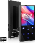 Gueray 128GB Bluetooth MP3-m&auml;ngija Kaasaskantav MP3-m&auml;ngija Digitaalne muusikam&auml;ngija HiFi-heliga Sisseehitatud FM-raadio k&otilde;lar Toetab helisalvestit TF-kaart