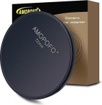 1 Set 72 mm Metal Lens Cap, Compatible with All 72 mm with Camera Thread Lens and 72 mm Camera Accessories (ND, CPL, UV Camera Filter), CNC Machined (Front Cover + Rear Cover)