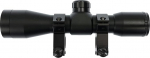 X-Bow FMA 4x32 Aluminium Rifle Scope has a Fixed 4x Magnification and is equipped with a Reticle 8, the Optics with 32 mm Lens