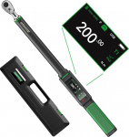 Digitaalne p&ouml;&ouml;rdemomendi mutriv&otilde;ti 1/2.10-200 N.m, &plusmn; 1% p&ouml;&ouml;rdemomendi mutriv&otilde;ti koos helisignaali ja LED-ekraaniga autole, mootorratta ja jalgrattale