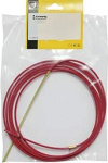 GYS traadijuhik - roostevabast terasest/alumiiniumist - 3 m - l&auml;bim&otilde;&otilde;t 1,0/1,2 mm Komplekt 1, punane, 041585