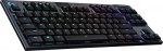 Logitech G915 TKL Tenkeyless Lightspeed RGB mehaaniline m&auml;nguklaviatuur s&uuml;learvutile ja arvutile, madala profiiliga l&uuml;liti, LIGHTSYNC RGB, traadita, Bluetooth-funktsioon, must