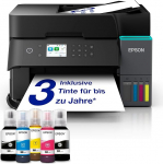 EcoTank ET-3950 A4 multifunktsionaalne printer Wi-Fi ja AirPrint tindimahutiga, automaatne dokumendis&ouml;&ouml;tur, kahepoolne printimine, skannimine ja kopeerimine, kuni 3 aastat tindiga kaasas.