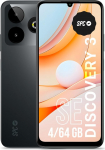 SPC Discovery 3 SE nutitelefon 6,8-tolline HD+, 64 GB sisem&auml;lu ja 4 GB RAM, 13MP Dual Cam AI, NFC ja biomeetria, Android 14, aku 5000 mAh, v&auml;rv Tume aine