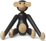 Kay Bojesen Monkey Mini Figuurid 9,5 cm ahv j&otilde;ulukaunistus, tumedast puidust